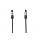 DCU Advance Tecnologic 30751030 cable de audio 2 m TOSLINK Negro
